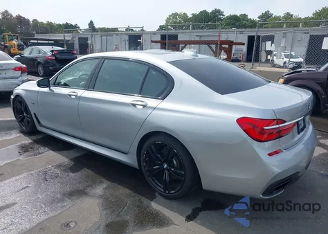 2016 BMW 750I xDrive из США, поврежденный, VIN WBA7F2C53GG419278
